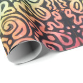Regenboog Abstract Cadeaupapier (Rol Hoek)
