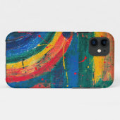 Regenboog Abstract Case-Mate iPhone Case (Achterkant (horizontaal))