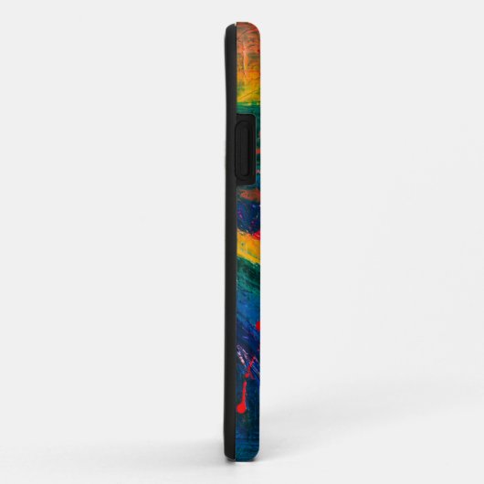 Regenboog Abstract Case-Mate iPhone Case (Achterkant/rechts)