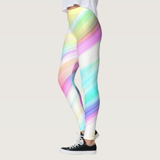 Regenboog Abstract Leggings (Links)