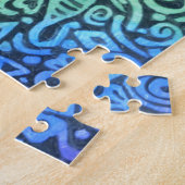 Regenboog Abstract Legpuzzel (Zijkant)