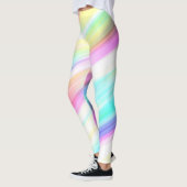 regenboog abstracte leggings (Links)