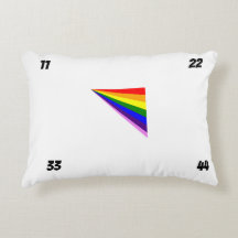 Regenboog Accent Kussen 11 22 33 44