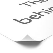 Regenboog achter elk donker Poster (Hoek)