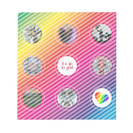 Regenboog Afbeeldingen Raster Notitieblok