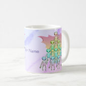 Regenboog Alien Koffiemok (Voorkant rechts)