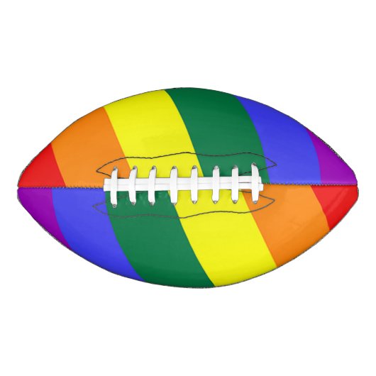 Regenboog American Football (Voorkant)