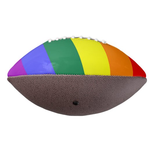 Regenboog American Football (Gedraaid 270)