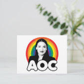 Regenboog AOC Briefkaart (Staand voorkant)