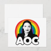 Regenboog AOC Briefkaart (Voorkant / Achterkant)