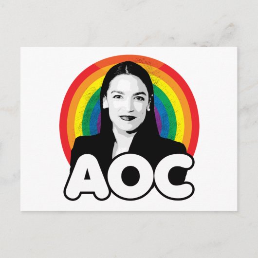 Regenboog AOC Briefkaart (Voorkant)