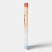 Regenboog Aquarel Golf Ontwerp Case-Mate iPhone Case (Achterkant / Rechts)