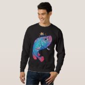Regenboog Arowana Vis 378 Trui (Voorkant volledig)