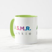Regenboog ASMR-verslaafde Mok (Voorkant links)