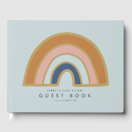 regenboog Baby shower Gastenboek