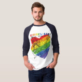 Regenboog Baby T-shirt (Voorkant volledig)