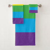 Regenboog Bad Handdoek (Insitu)