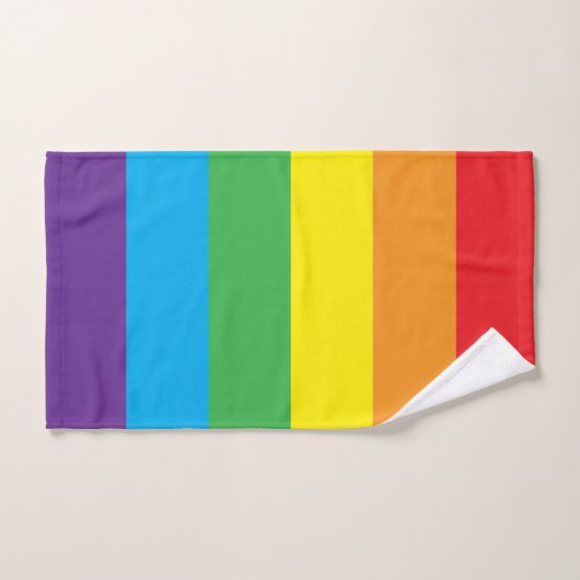 Regenboog Bad Handdoek (Handdoek)