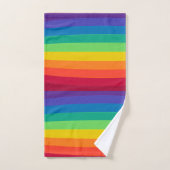 Regenboog badhanddoek set bad handdoek (Handdoek)