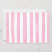 Regenboog Ballerina Foto Uitnodiging  (Achterkant)