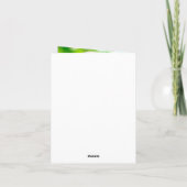 Regenboog & Ballonnen Verjaardag Bedankkaart (Achterkant)