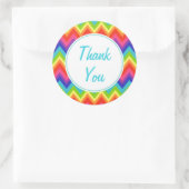 Regenboog Bedankt Stickers (Tas)