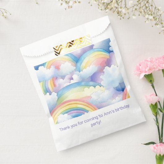 Regenboog Bedankzakje (Gezegeld)