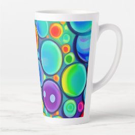 Regenboog Bellen Latte Mok