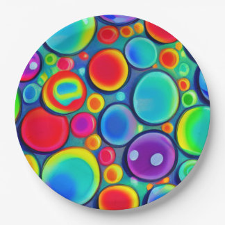 Regenboog Bellen Papieren Bordje