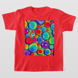 Regenboog Bellen T-shirt