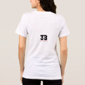 Regenboog Bellen Tri-Blend Shirt (Achterkant)