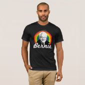 Regenboog Bernie T-shirt (Voorkant volledig)