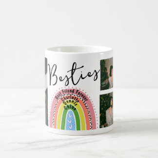 Regenboog beste vrienden voor altijd bestitie foto koffiemok
