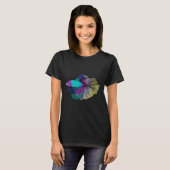Regenboog Betta Vis 379 T-shirt (Voorkant volledig)