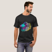 Regenboog Betta Vis T-shirt (Voorkant volledig)