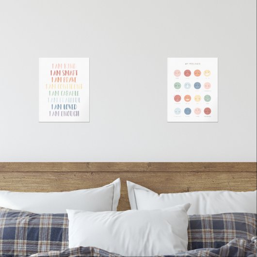 Regenboog Bevestigingen en Gevoelens Klaslokaal De Muurkunst Sets (Slaapkamer)