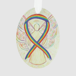 Regenboog Bewustzijnslint Engel Ornament Hanger