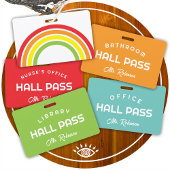 regenboog bibliotheekpas voor schoolklas badge