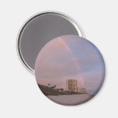 Regenboog bij Daytona Beach Magnet (Voorkant / Achterkant)