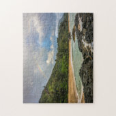 Regenboog bij Lumaha'i Beach, Kauai, Hawaii Legpuzzel (Verticaal)