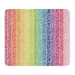 Regenboog Blad Patroon Kleurrijk Modern Snijplank