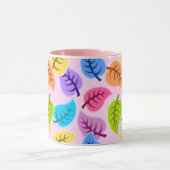 regenboog bladeren koffiemok mok (Midden)