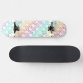 Regenboog Bladeren Persoonlijk Skateboard (Horizontaal)