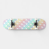 Regenboog Bladeren Persoonlijk Skateboard (Horizontaal)