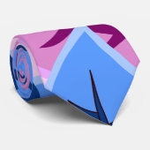 regenboog bladeren strik stropdas (Opgerold)