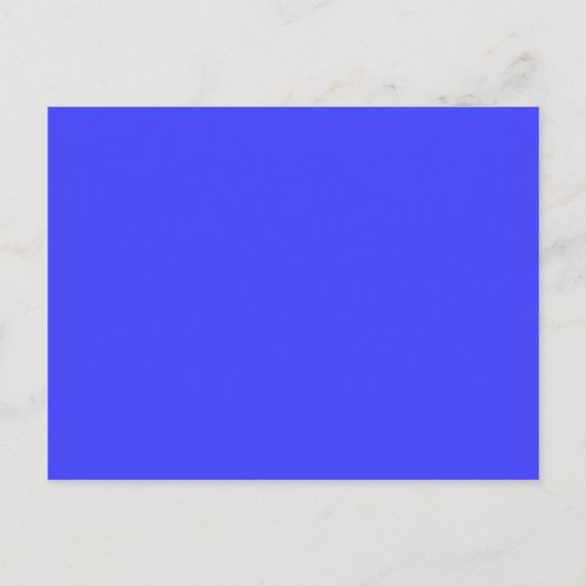 Regenboog Blauw Briefkaart (Voorkant)