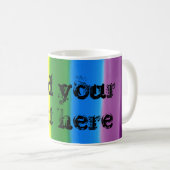 Regenboog blend mok (Voorkant rechts)