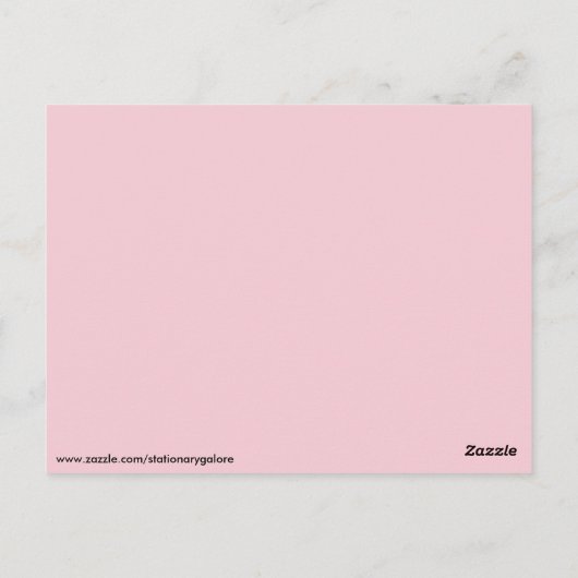 Regenboog bloeit briefkaart (Achterkant)