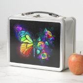 Regenboog bloem vlinder (In situ)