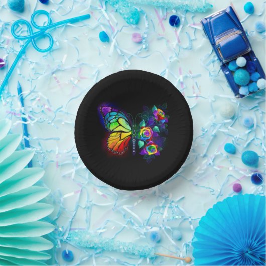 Regenboog bloem vlinder papieren kommen (Feest)